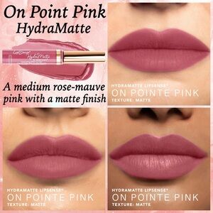 BRAND NEW SEALED! LipSense Limited Edition On Point Pink HydraMatte Lip Color